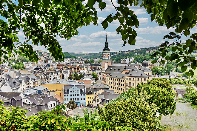 Stadtansicht Greiz