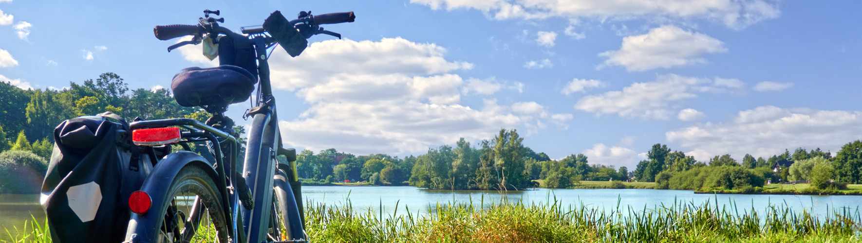 Fahrrad am See